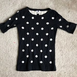 A Pea in the Pod Sweaters - Maternity short sleeve Polkadot sweater so cute! A Pea in the Pod Sweaters - Maternity short sleeve Polkadot sweater so cute!